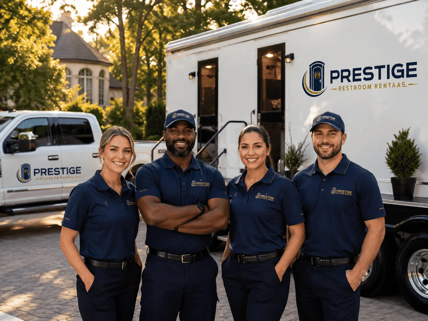 Trusted Luxury Portable Restrooms company in Bard, CA
